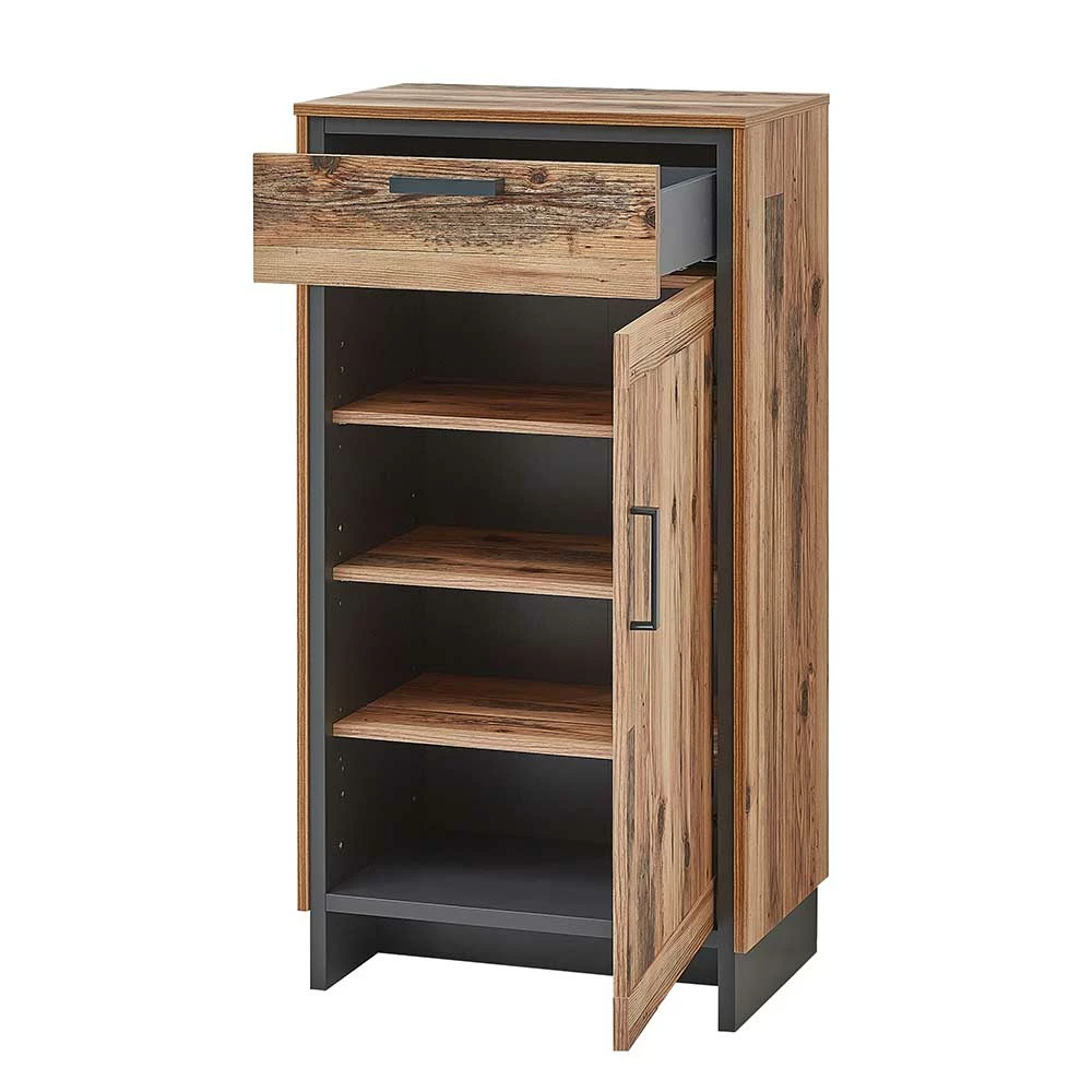 1-türiger Schuhschrank Mit Schublade - Olegana – Bild 3