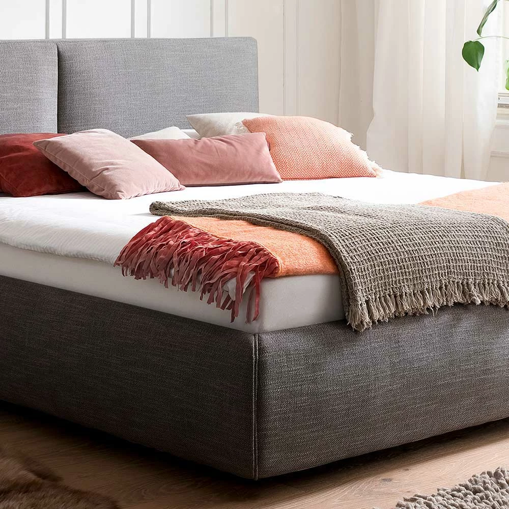 180x200 Bett Mit Bettkasten & TTF Matratzen - Zebastio – Bild 6