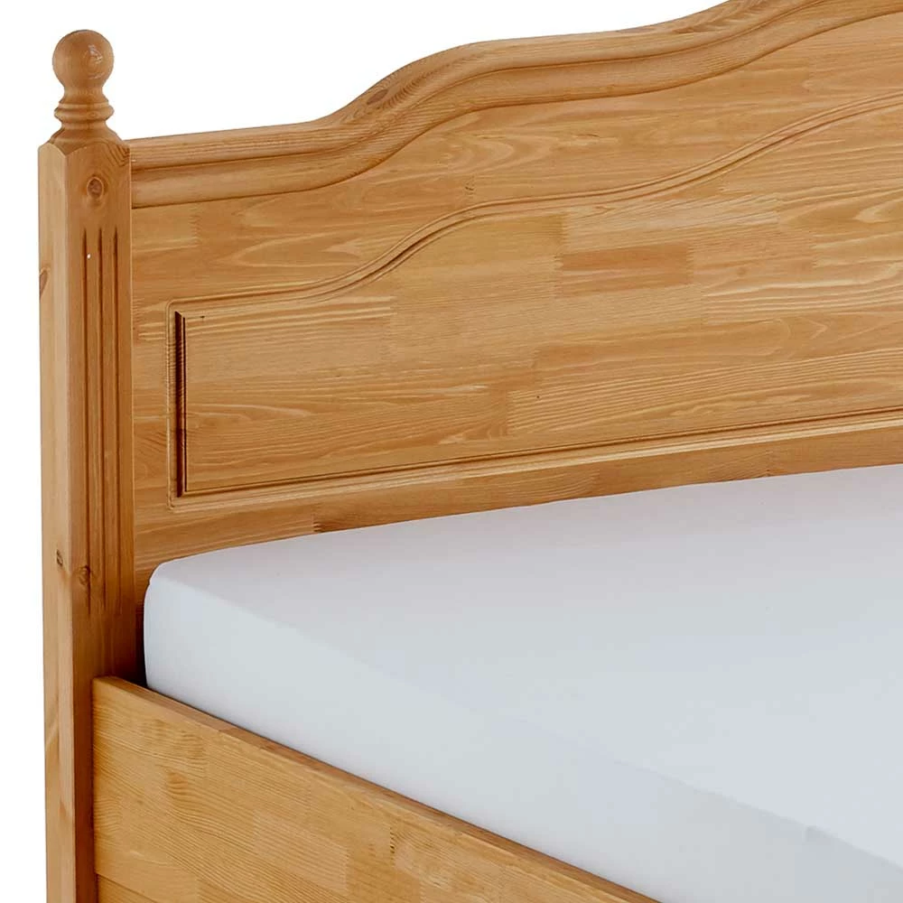 180x200 Landhaus Bett Mit Stauraum - Ulderan – Bild 3