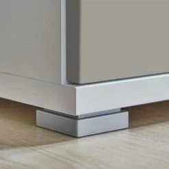 2 Klappen Schuhschrank In Beige Weiß - Calbany 10 2 Klappen Schuhschrank In Beige Weiß - Calbany -Renzo Shop 2 klappen schuhschrank in beige weiss 53x91x30 cm calbany 02