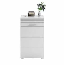 55x96x37 Schuhschrank Mit Tür - Sumatra 10 55x96x37 Schuhschrank Mit Tür - Sumatra -Renzo Shop 55x96x37 schuhschrank mit tuer in weiss hochglanz sumatra 02