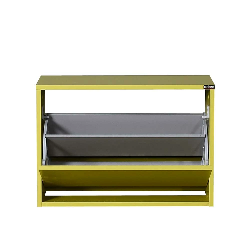60x42x30 Cm Hellgrüner Schuhschrank Mit Einer Klappe - Delius 5 60x42x30 Cm Hellgrüner Schuhschrank Mit Einer Klappe - Delius – Bild 3
