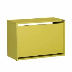 60x42x30 Cm Hellgrüner Schuhschrank Mit Einer Klappe - Delius