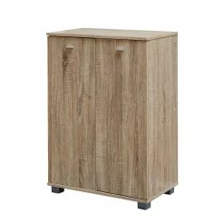 60x90x35 2-türiger Schuhschrank In Sonoma-Eiche - Trendenca