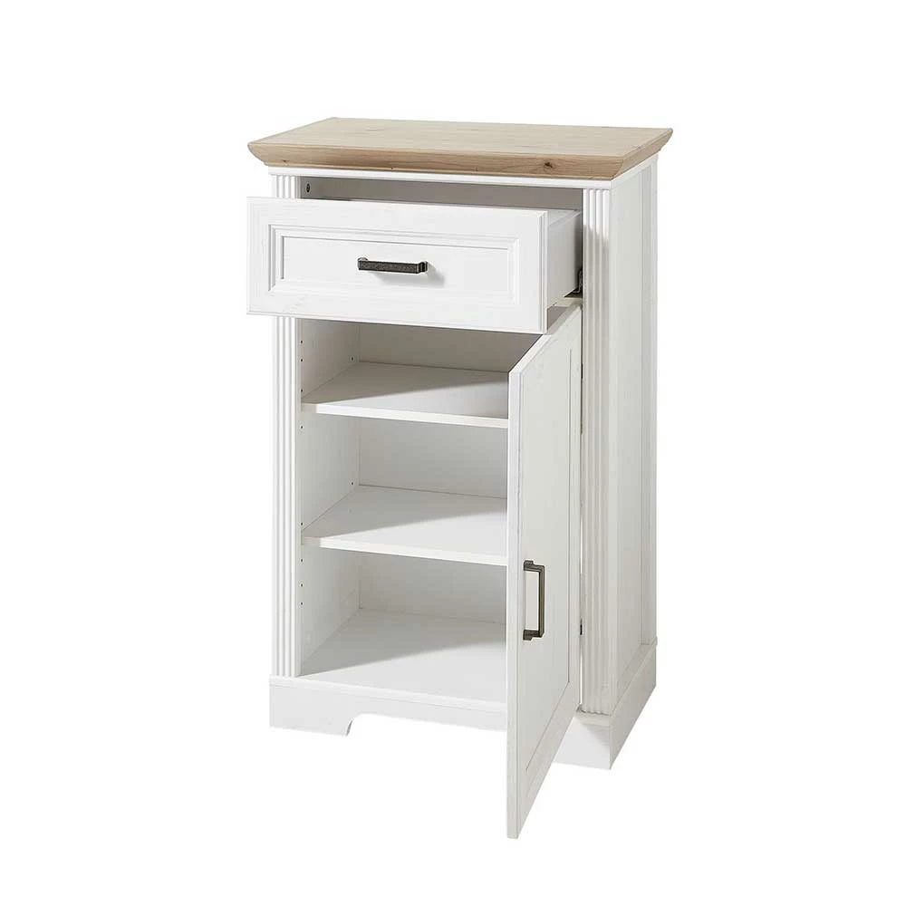 65x102x41 Schuhschrank Im Landhaus Stil - Nurelcas 7 65x102x41 Schuhschrank Im Landhaus Stil - Nurelcas – Bild 5