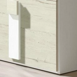 65x117x29 Schuhschrank Mit Drei Schuhklappen - Cocktail -Renzo Shop 65x117x29 schuhschrank mit drei schuhklappen in weiss creme cocktail 05