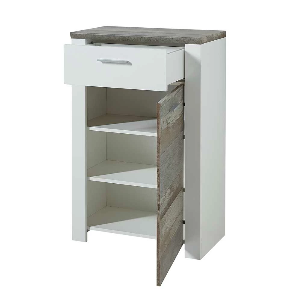 68x105x39 Vertiko Schuhschrank Modern - Assenda – Bild 5