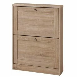 70x90 Schuhschrank In Sonoma-Eiche Nachbildung - Leona