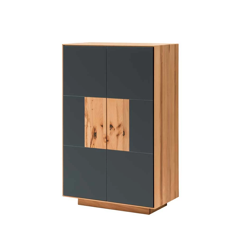 72x112 Schuhschrank Aus Glas Anthrazit - Mandrey – Bild 2