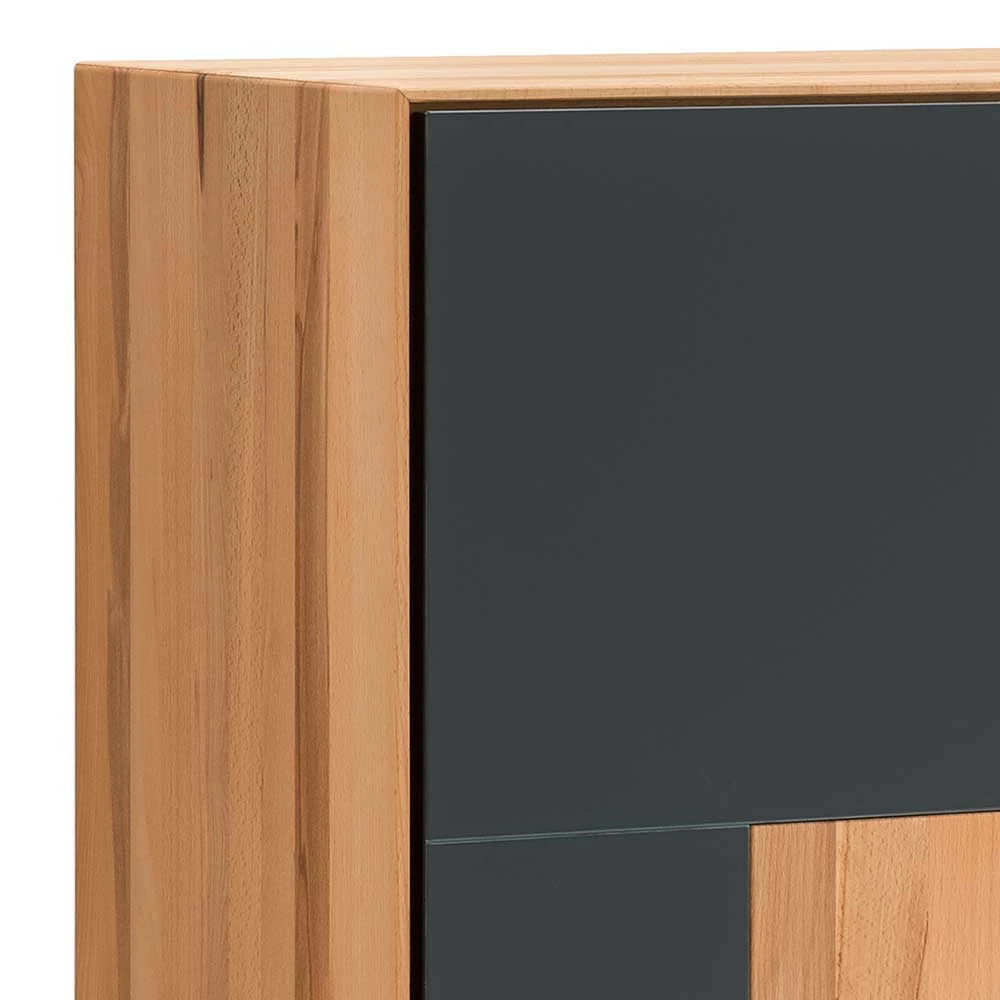 72x112 Schuhschrank Aus Glas Anthrazit - Mandrey – Bild 5