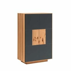 72x112 Schuhschrank Aus Glas Anthrazit - Mandrey