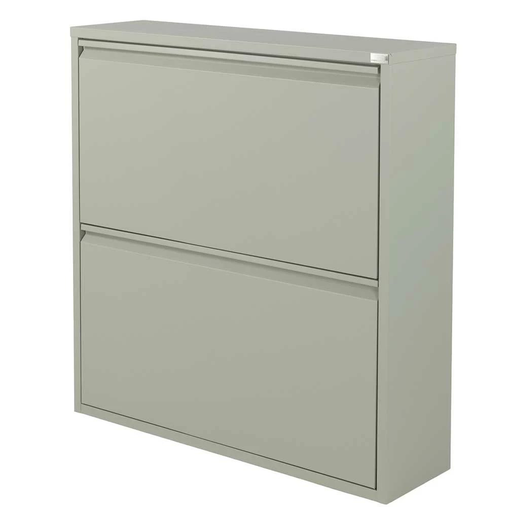 75x75x13 Schuhkipper Aus Stahl In Graugrün - Laci – Bild 3