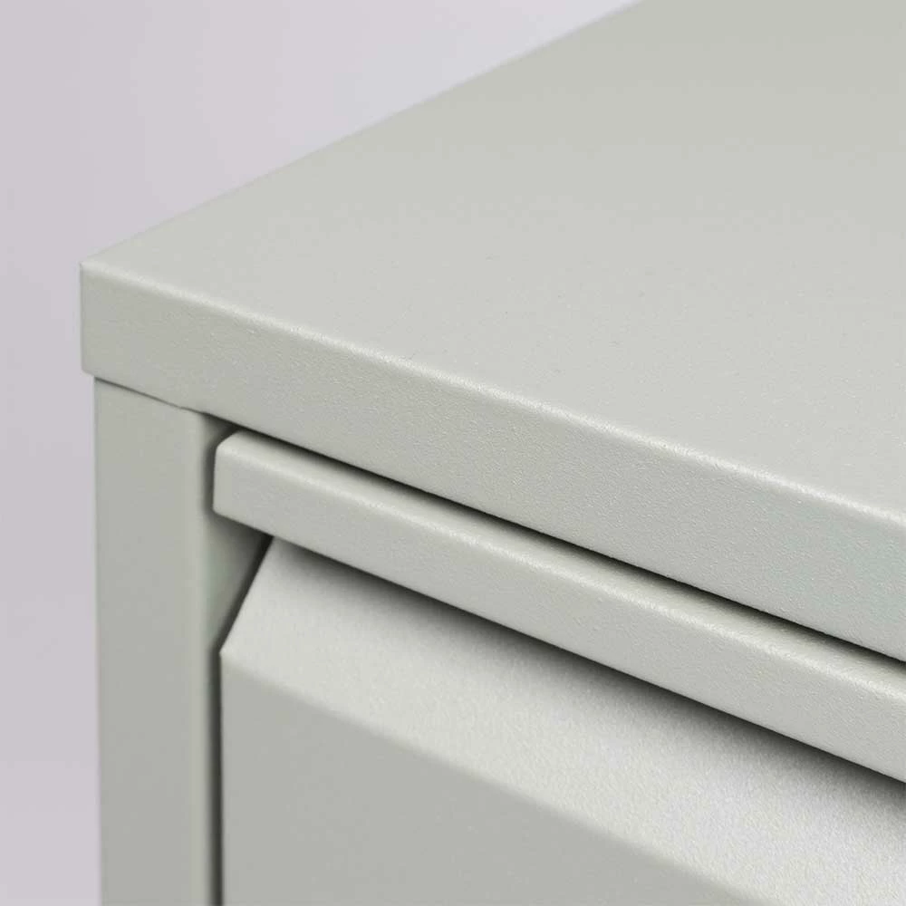 75x75x13 Schuhkipper Aus Stahl In Graugrün - Laci – Bild 6