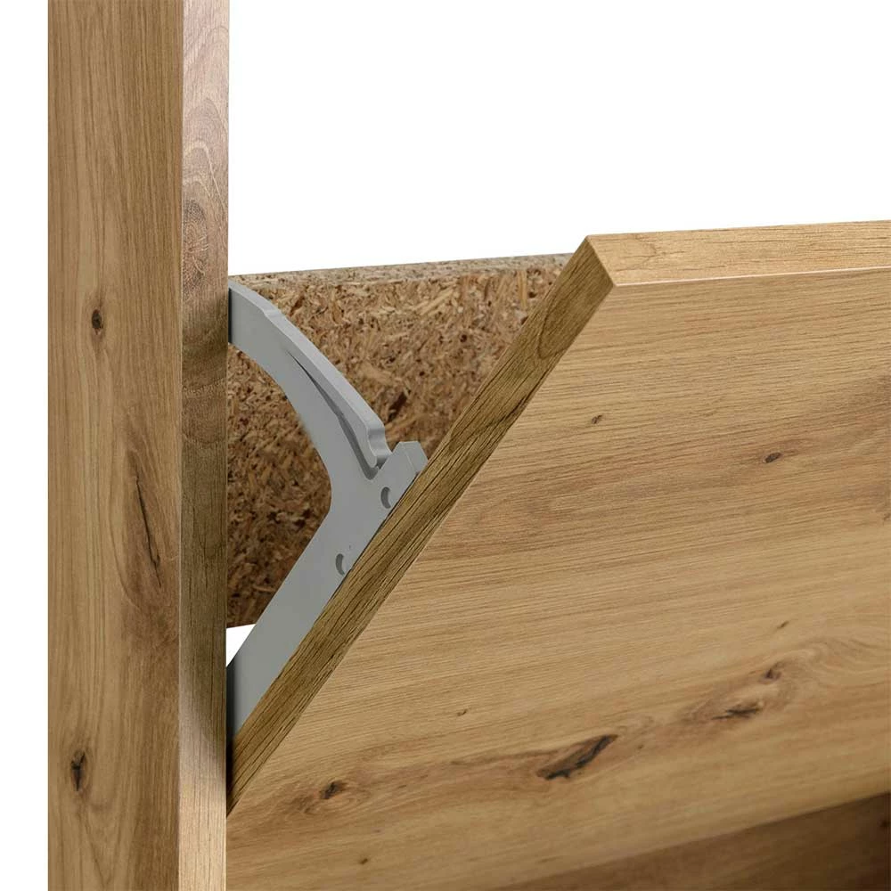 75x95x21 Moderner Schuschrank Melaminbeschichtet - Pletta – Bild 6