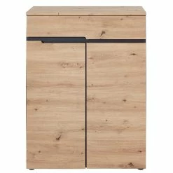 80x107x38 Vertiko Für Schuhe In Wildeiche Optik - Kuetra