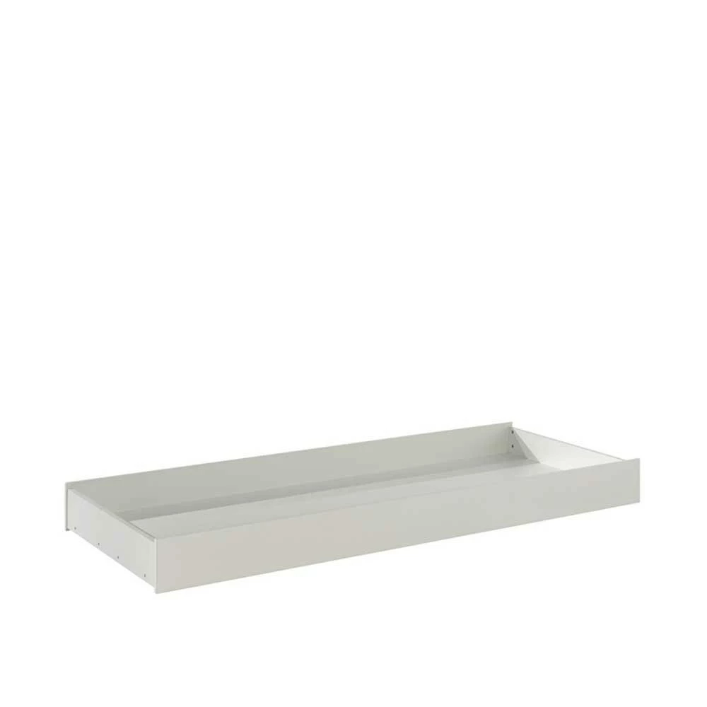 90x200 Cm Jugendbett In Weiß Mit Buche - Eldrus – Bild 3