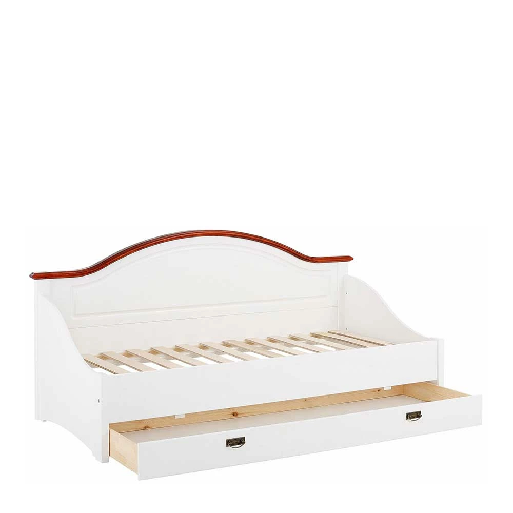 90x200 Landhaus Kojenbett Inkl Lattenrost - Beapta – Bild 3