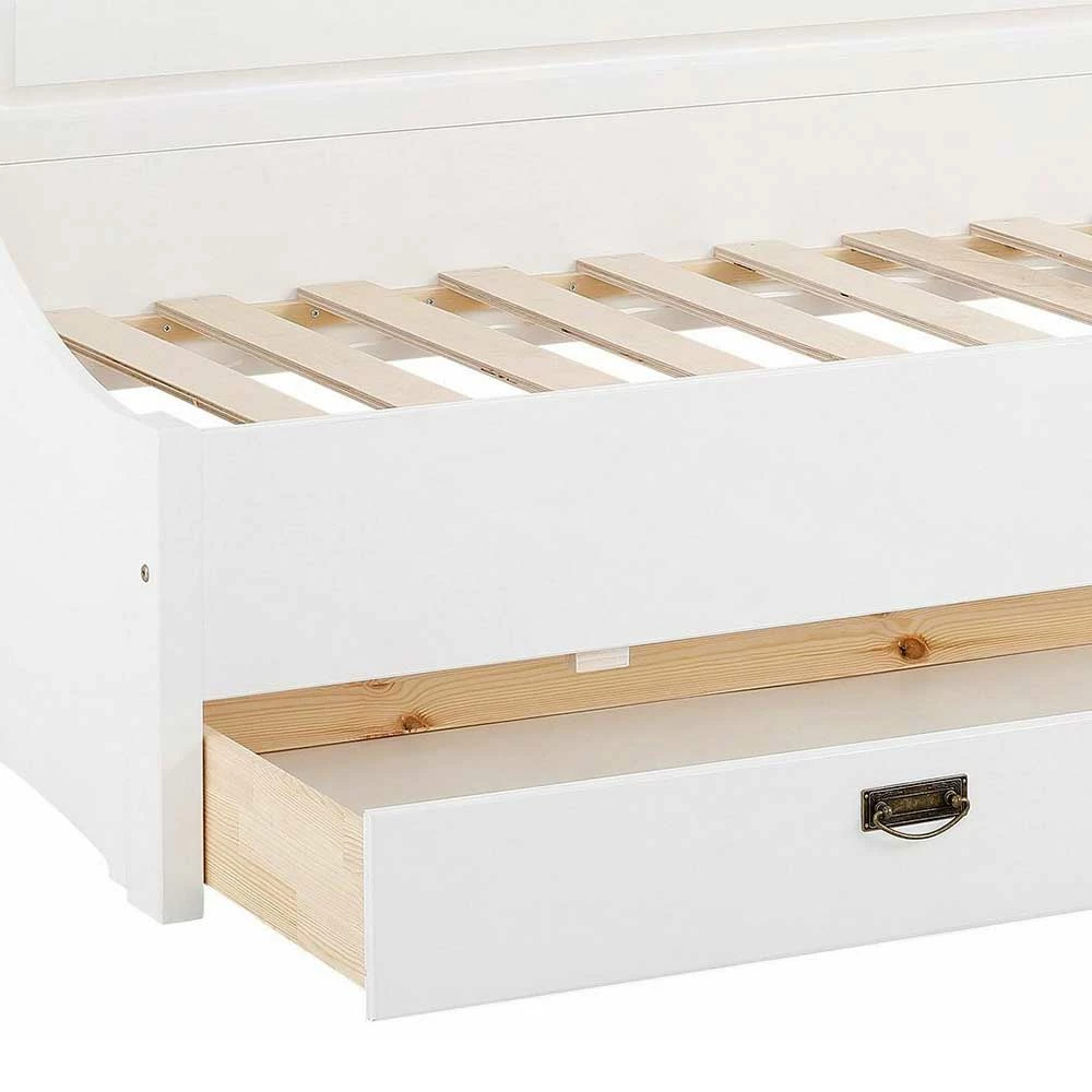 90x200 Landhaus Kojenbett Inkl Lattenrost - Beapta – Bild 5