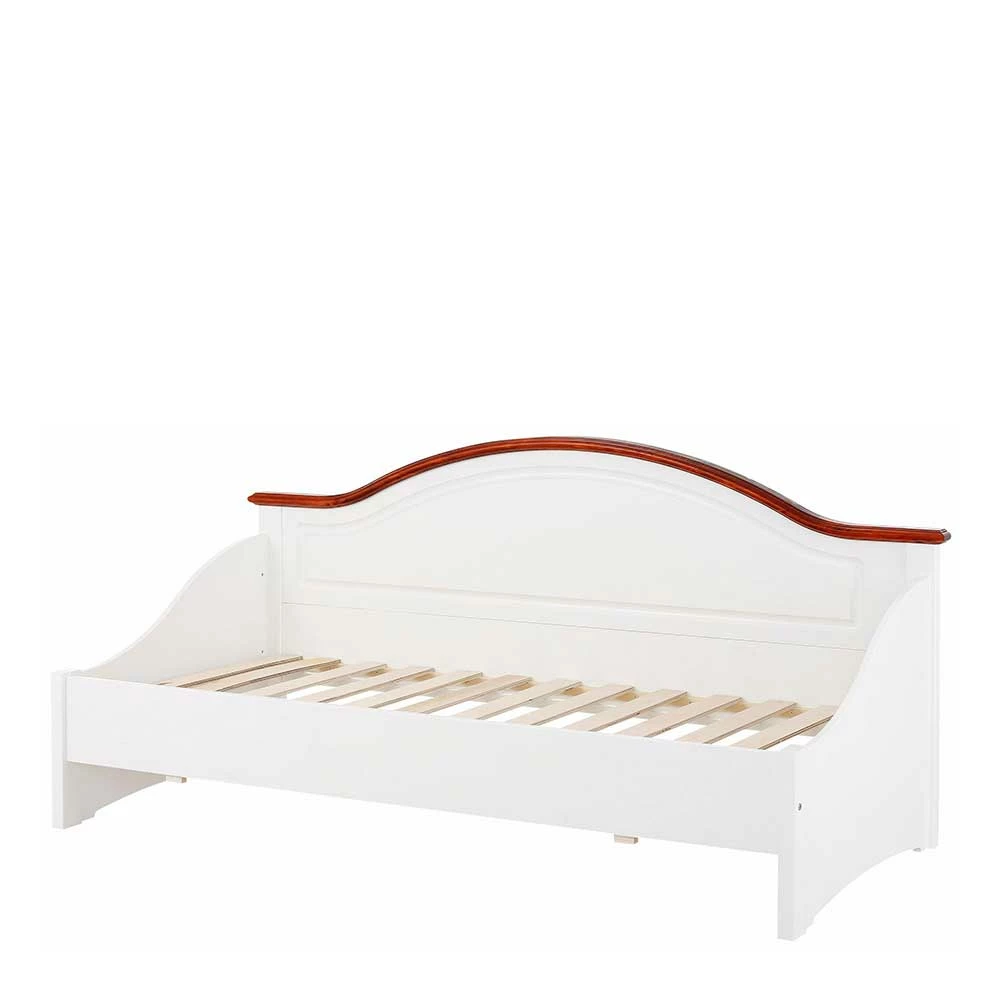 90x200 Landhaus Kojenbett Inkl Lattenrost - Beapta