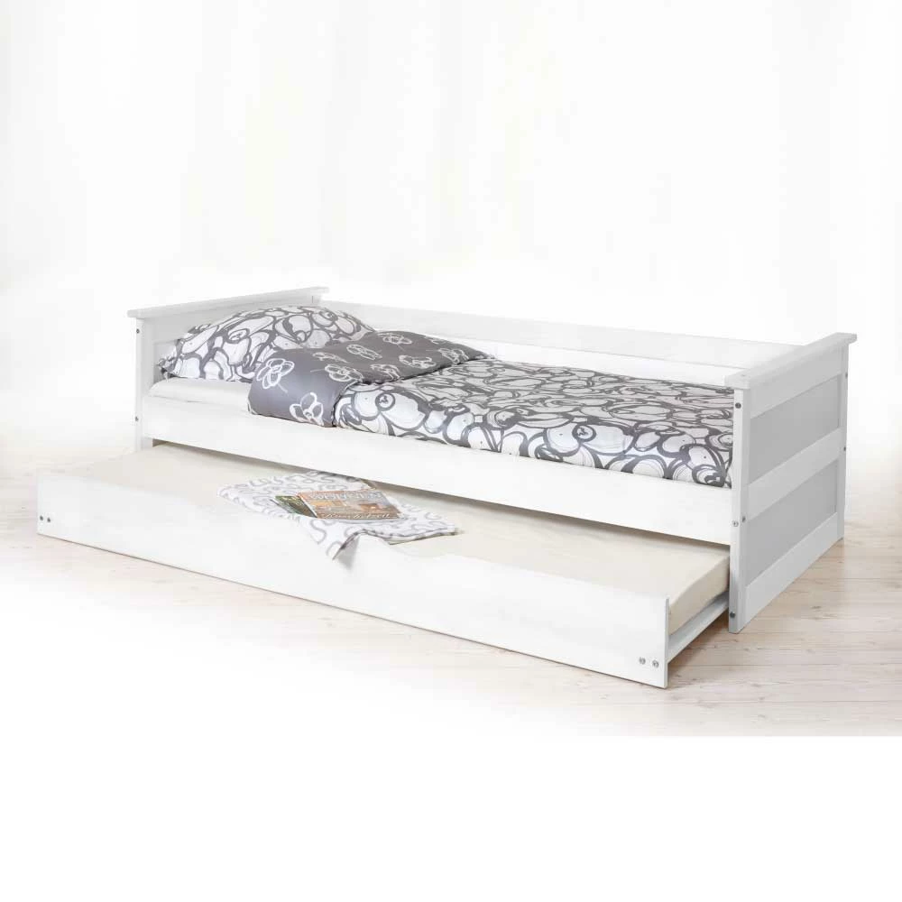 Ausziehbett Rusula In Weiß – Bild 3