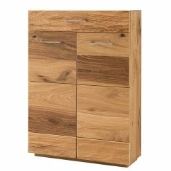 Balkeneiche Furnier Schuhschrank Macusos 2-türig