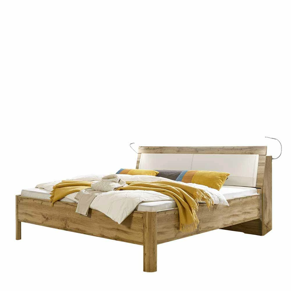 Bett Neriman Mit Bettkasten Im Kopfteil