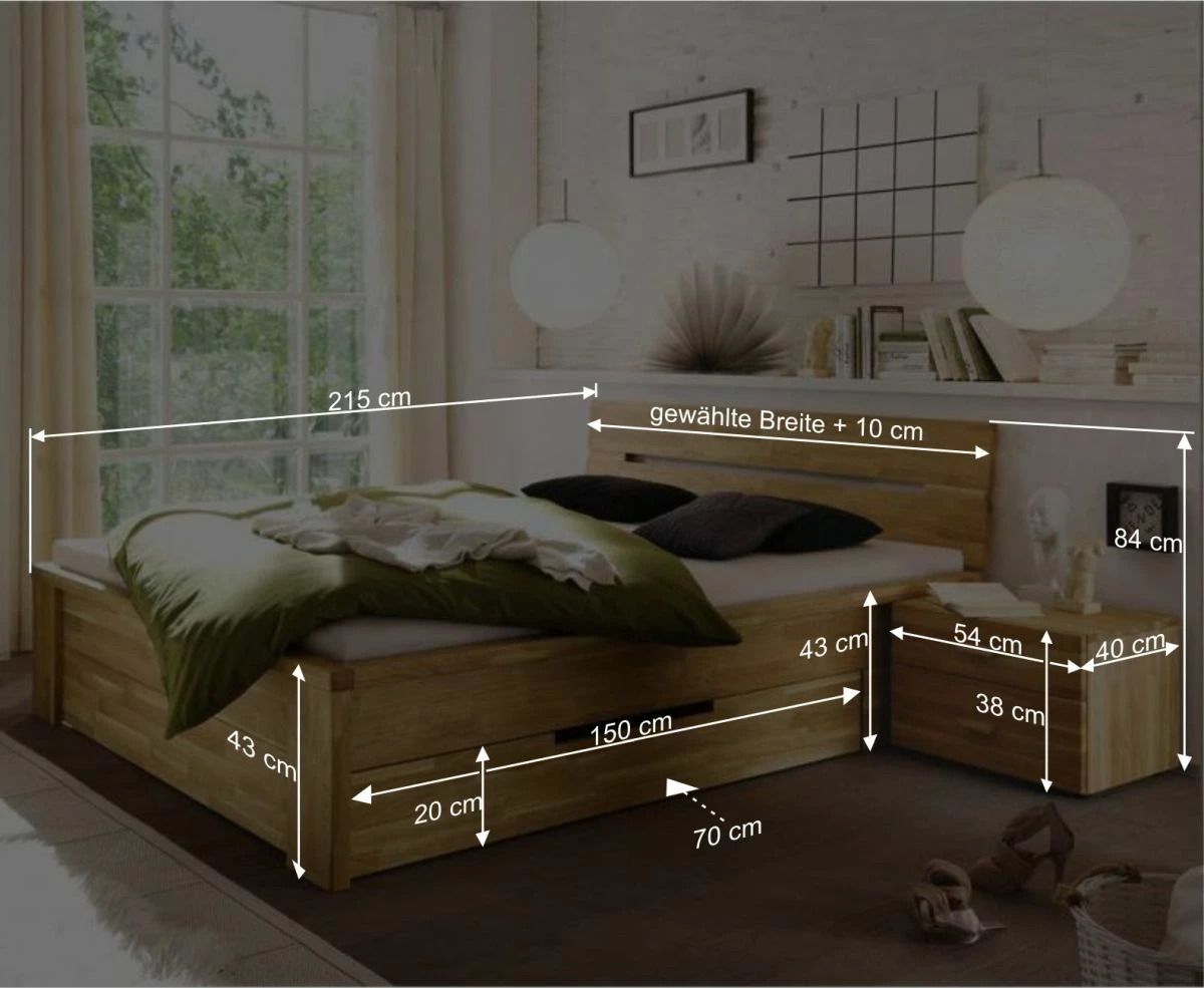 Bett Mascus Mit Schubladen – Bild 5