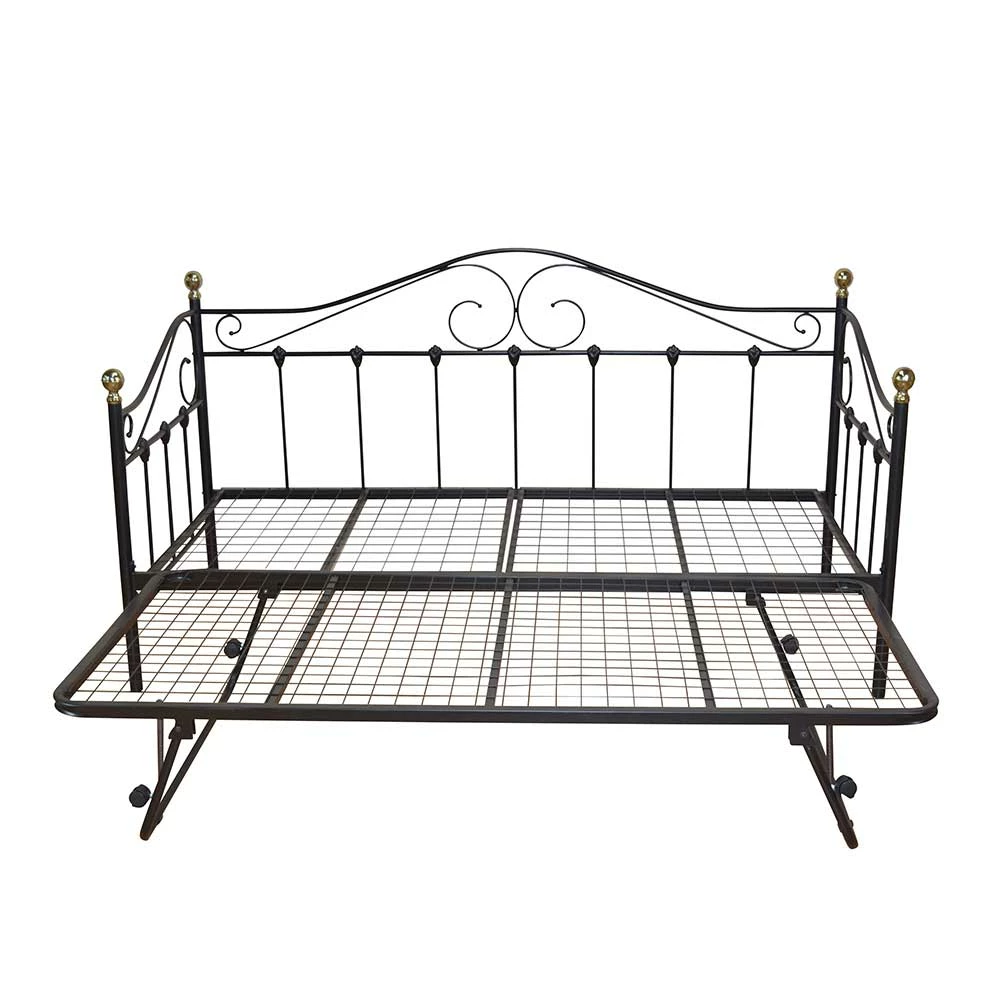 Bett Marius In Schwarz