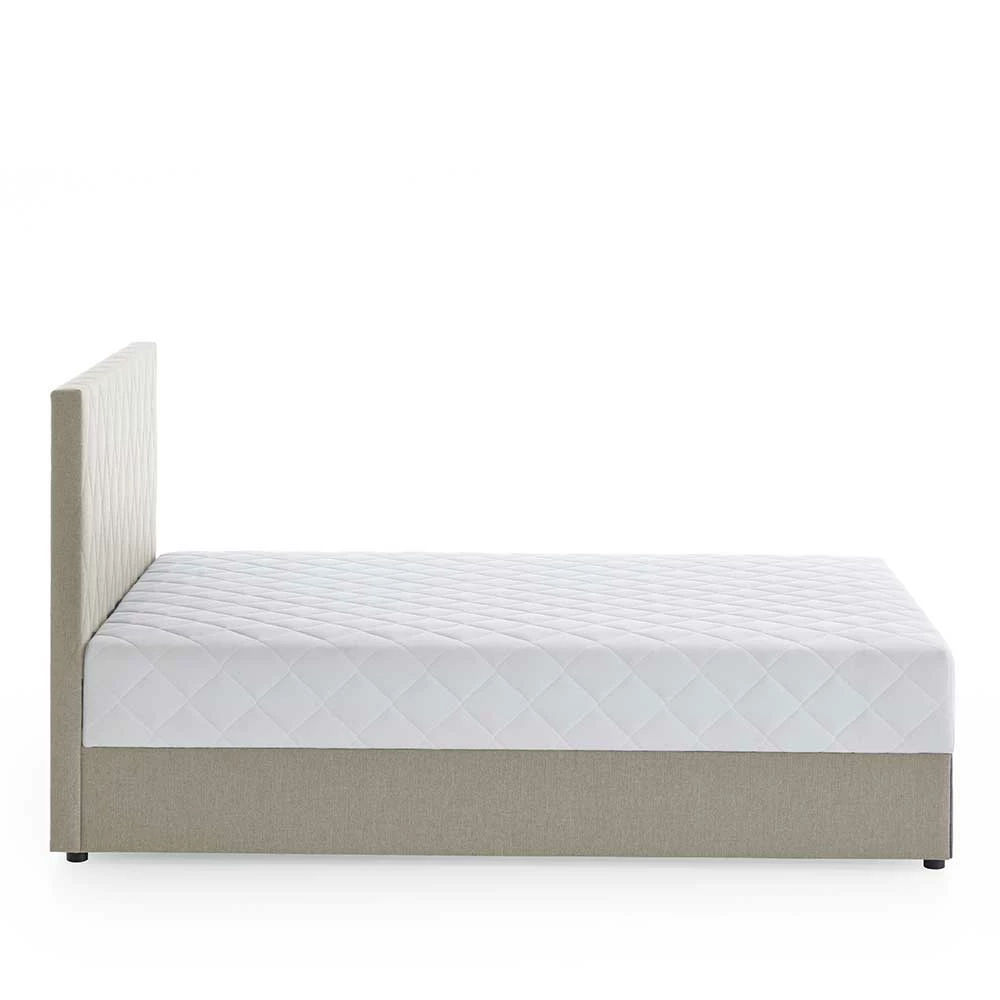 Bettkasten Polsterbett Komplett In Creme - Hietro – Bild 4