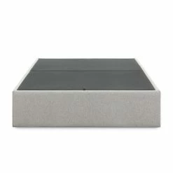 Bettunterbau Mit Stauraum In Hellgrau - Snowing