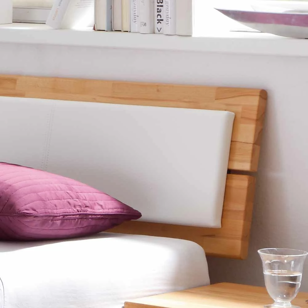 Buche Massivholzbett Gulmez Inklusive Bettkästen Mit Gedämpftem Selbsteinzug – Bild 4