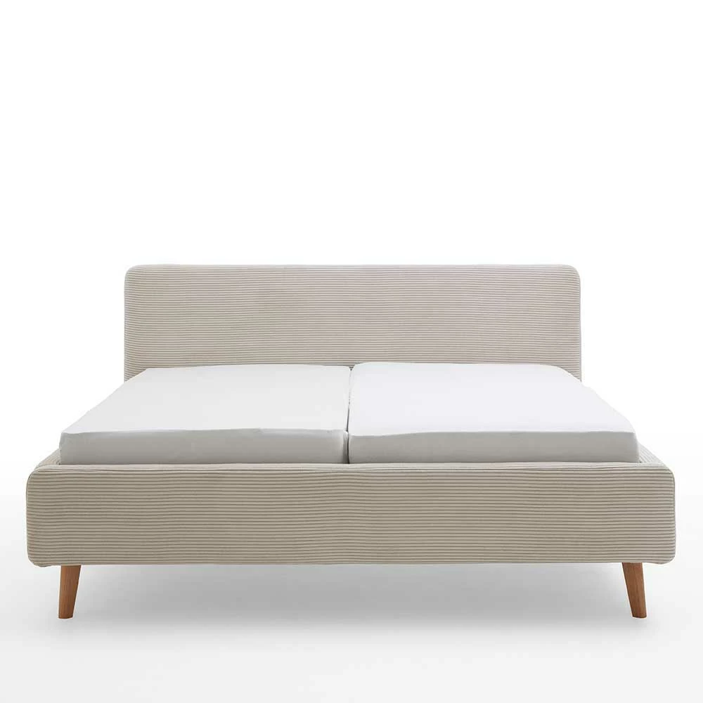 Cord Doppelbett In Beige - Assjan 6 Cord Doppelbett In Beige - Assjan – Bild 4