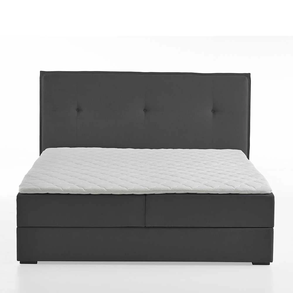 Dunkelgraues Polsterbett Mit Bettkasten - Epos – Bild 4