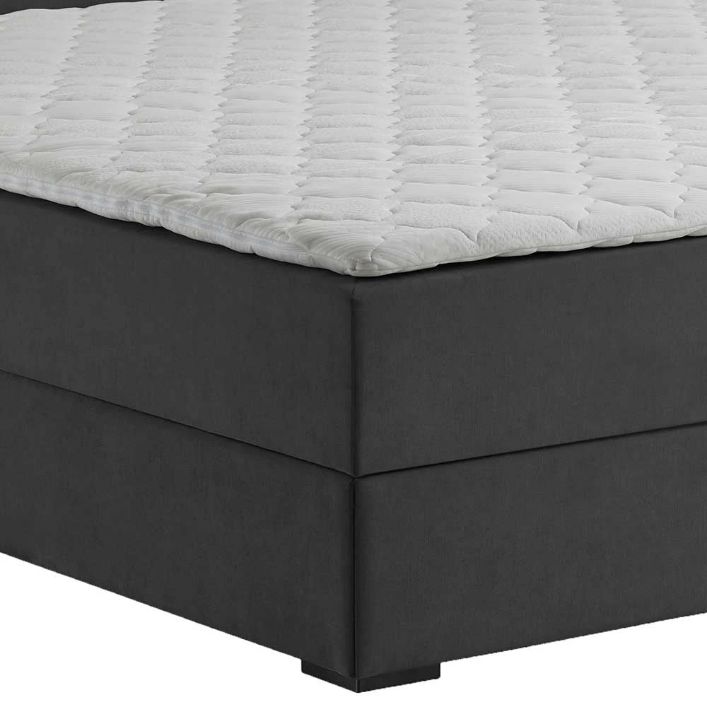 Dunkelgraues Polsterbett Mit Bettkasten - Epos – Bild 6