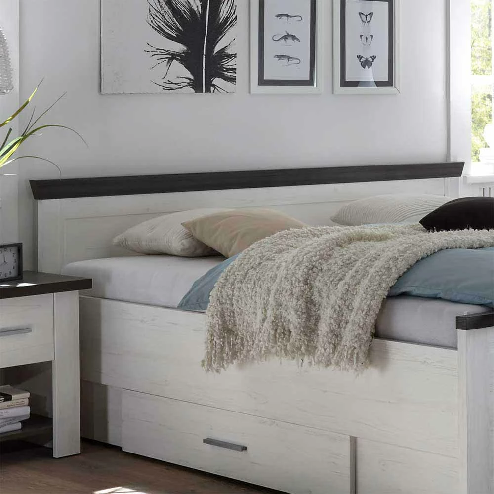 Günstiges Bett Yneseca Im Landhausstil – Bild 2