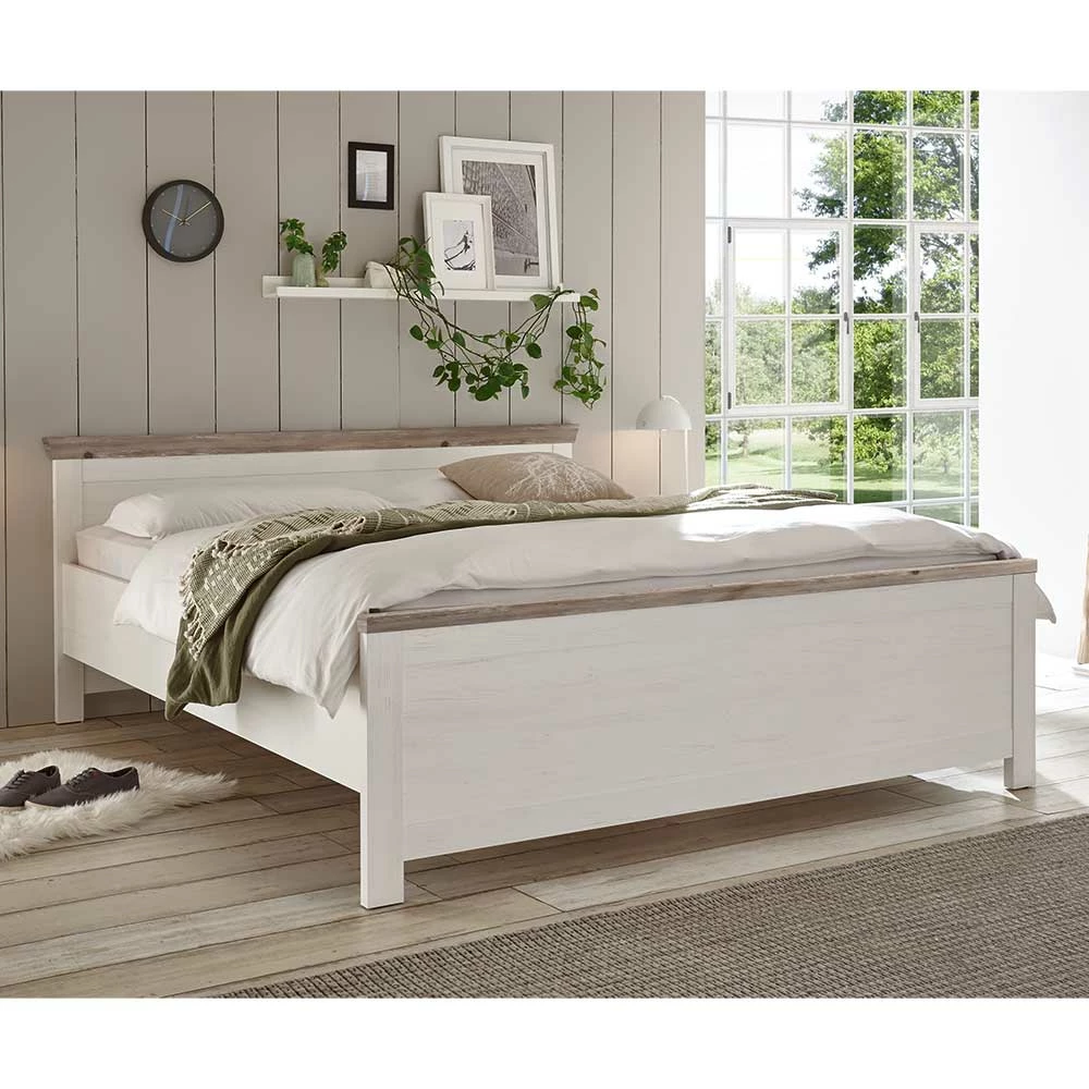 Günstiges Landhaus Bettgestell In 3 Größen - Nedita – Bild 4