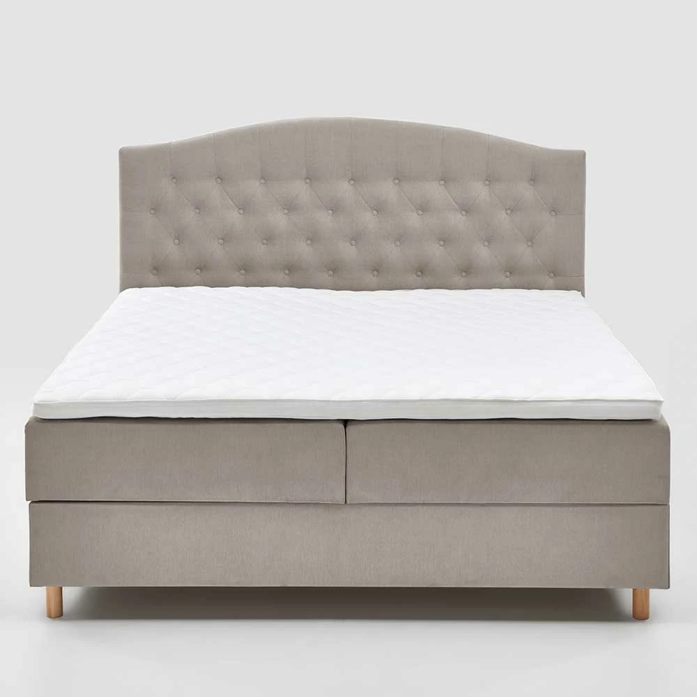 H3 Komplettbett Mit Bettkasten In Hellbraun - Furcia â Bild 4