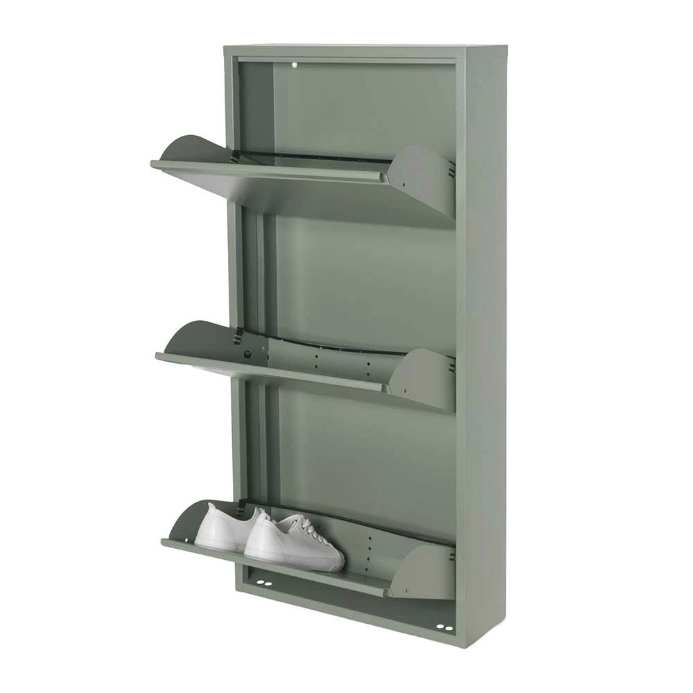Hängender Schuhschrank In Graugrün - Bombasti – Bild 5