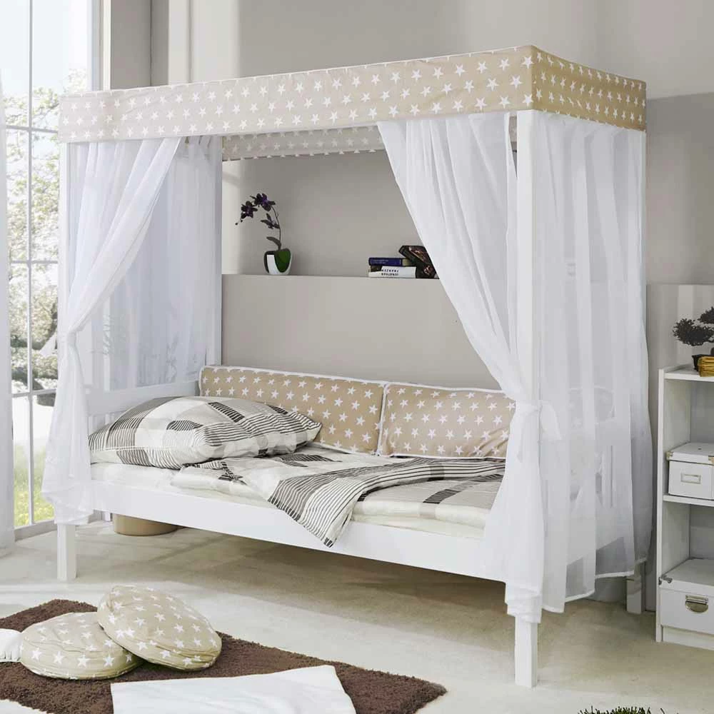 Himmelbett Miami Mit Sternbaldachin 8 Himmelbett Miami Mit Sternbaldachin – Bild 6