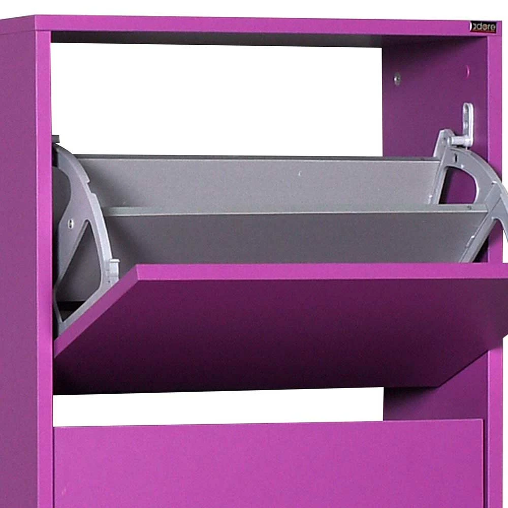 Hingucker Schuhschrank In Violett - Desk – Bild 4
