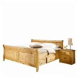 Holzbett Corabia Mit Nachtkommoden (dreiteilig)