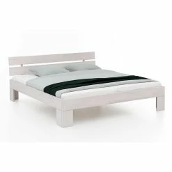 Kernbuche Scandi Doppelbett In Weiß - Paryra 13 Kernbuche Scandi Doppelbett In Weiß - Paryra -Renzo Shop kernbuche scandi doppelbett in weiss lackiert optional mit bettkasten paryra 05