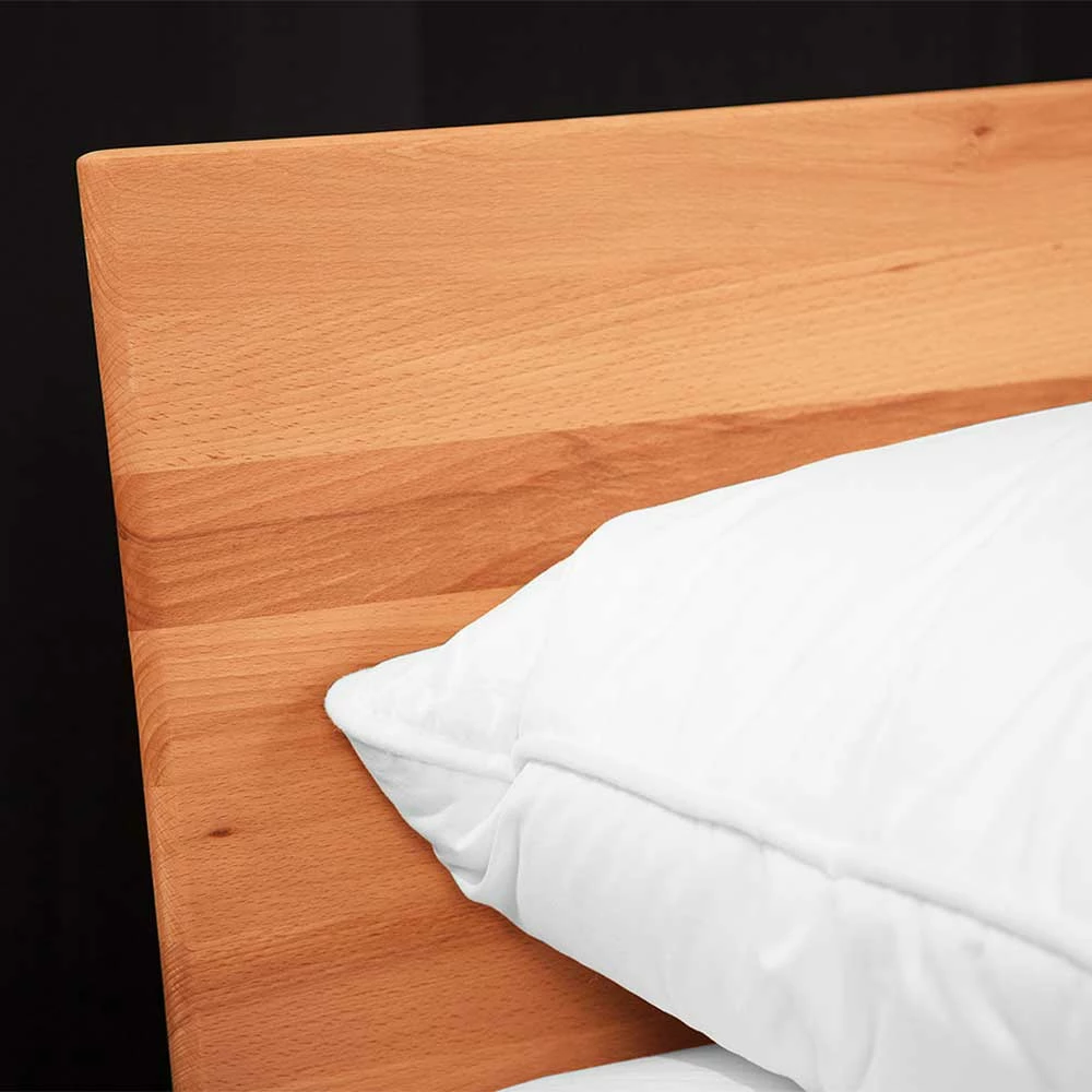 Kernbuche Single Bett Mit Bettkasten - Junola 7 Kernbuche Single Bett Mit Bettkasten - Junola – Bild 5