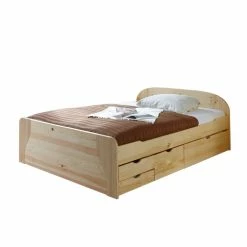 Kieferbett Flacono Mit Schubladen