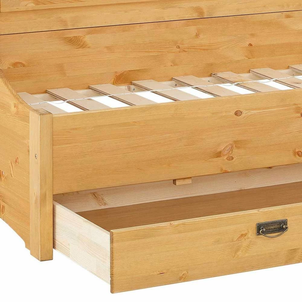 Kojen Design Landhausbett Aus Kiefer Natur - Vocoja â Bild 6