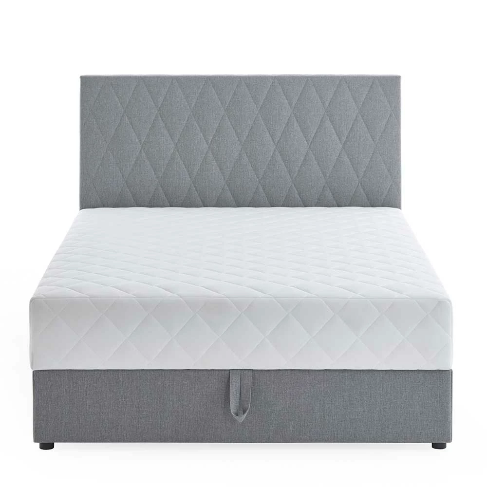 Komplettes Polsterbett H2 Mit Stauraum - Enda – Bild 4