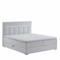 Kunstleder Boxspringbett Mit Kopfteil Beleuchtung - Meet