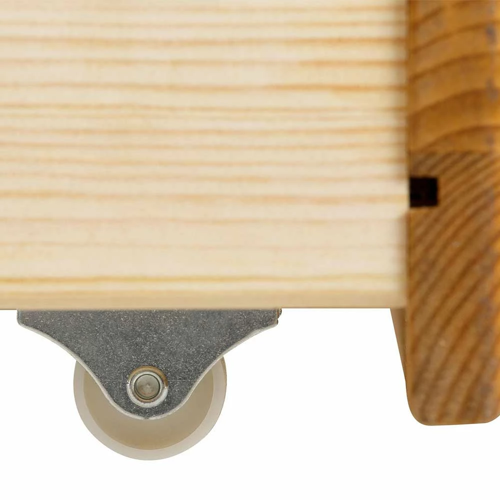 Landhaus Holzbett In Kiefer Natur - Vocoja â Bild 4