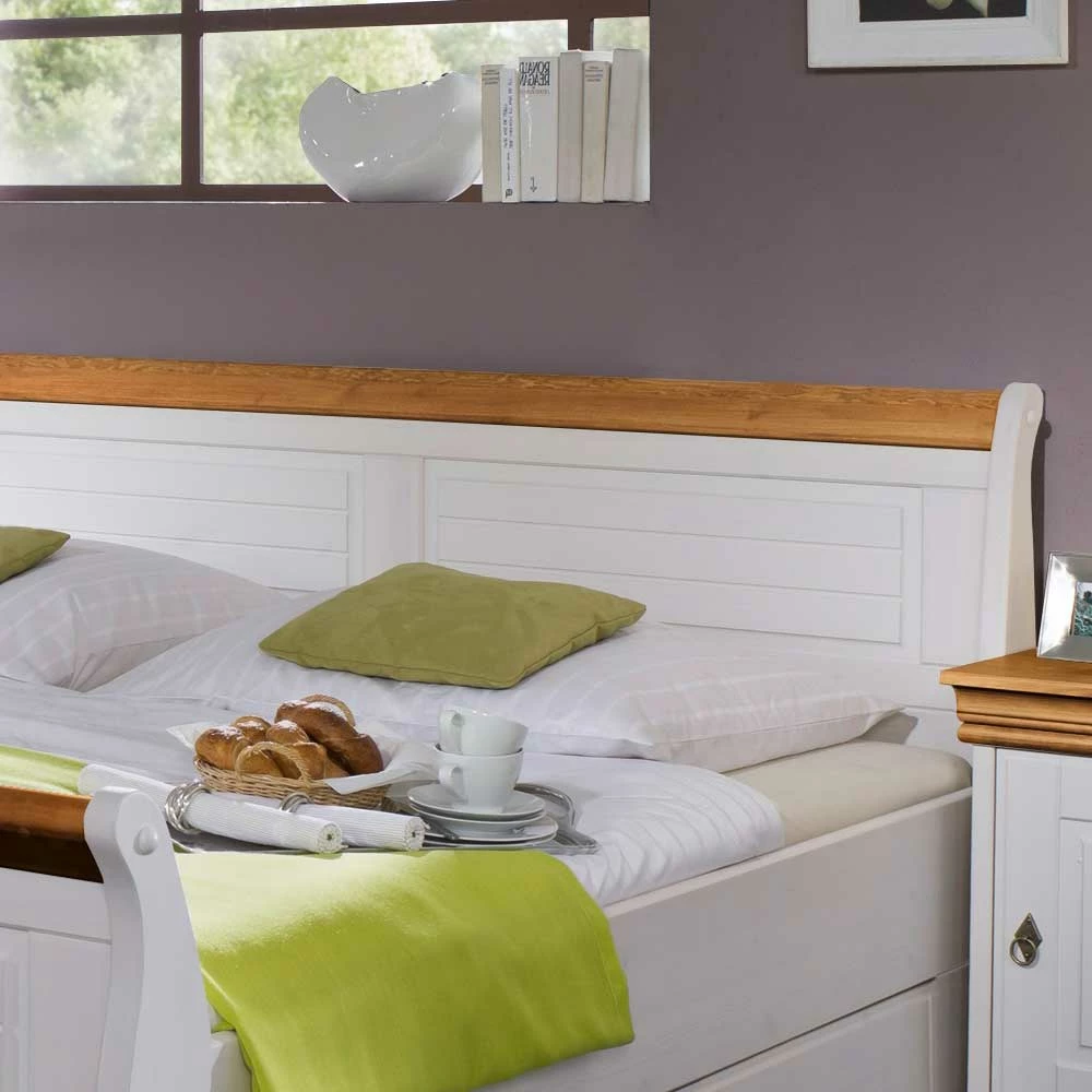 Landhausbett Sicilianu Aus Kiefer Massivholz â Bild 4