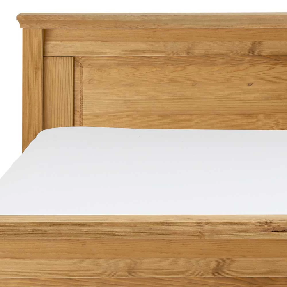 Massives Bett Im Klassischen Design - Piatra – Bild 3